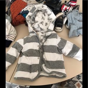 Burt’s bees reversible jacket 12m